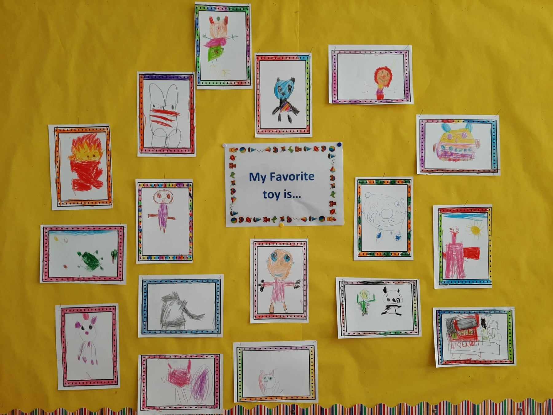 My Favourite toy, an activity with maximum active participation – NEW ABC